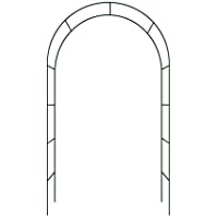 ESTEAR Arco de jardín Metal Hierro Forjado Arco Decorativo Diseño rústico - Ideal para Cultivar Cualquier Tipo de…